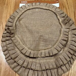 Jute Placemats set of 3.